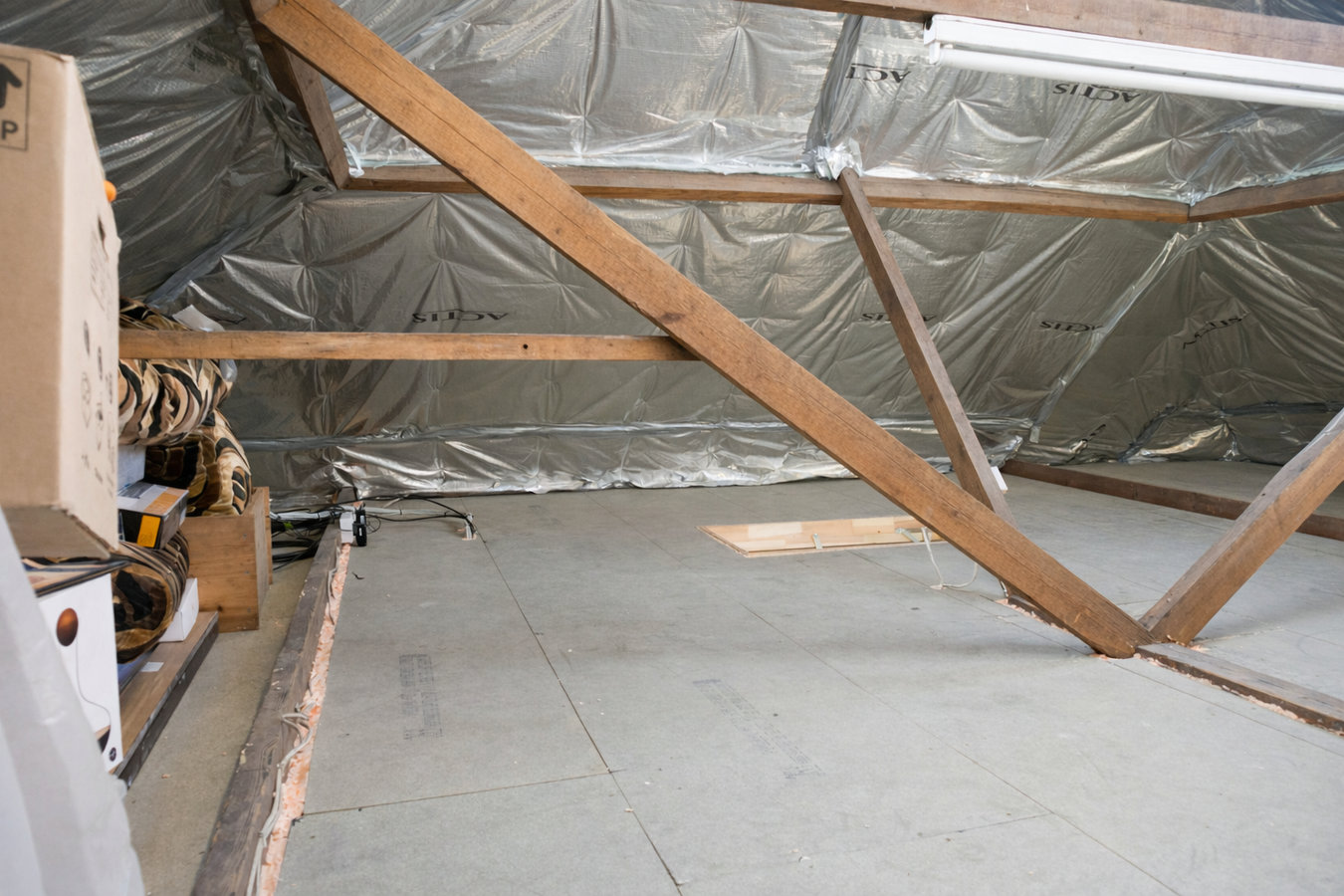 Attic insulation