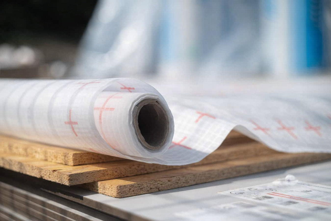 Vapor barrier installation